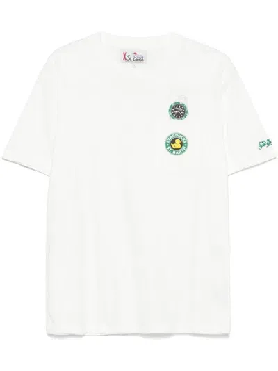 Mc2 Saint Barth Connor T-shirt In White