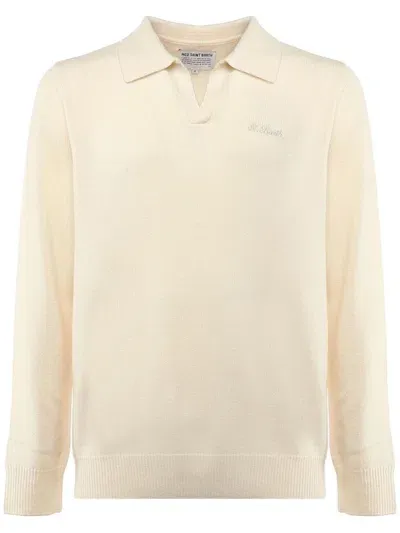 Mc2 Saint Barth Convent Polo Shirt In Neutral