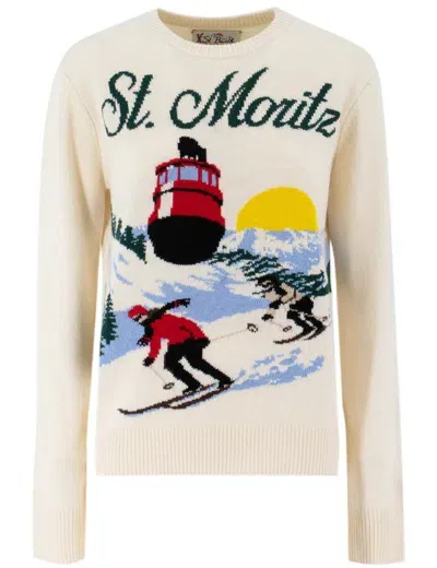 Mc2 Saint Barth Jumper In Neutral