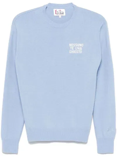 Mc2 Saint Barth New Queen Sweater In Blue