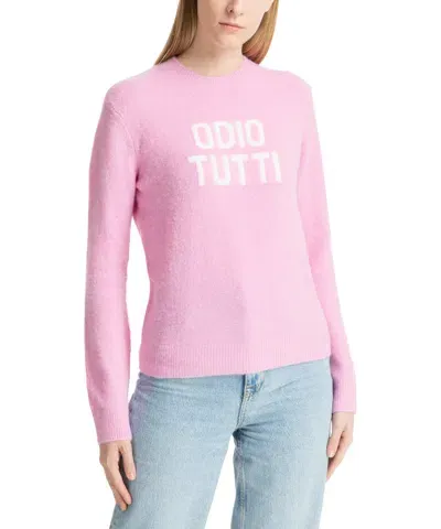 Mc2 Saint Barth Odio Tutti Sweater In Pink