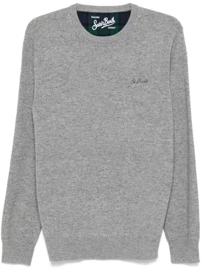 Mc2 Saint Barth Regent Sweater In Grey