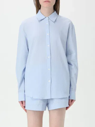 Mc2 Saint Barth Shirt  Woman Color Gnawed Blue