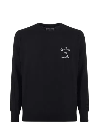 Mc2 Saint Barth Sweater In Black