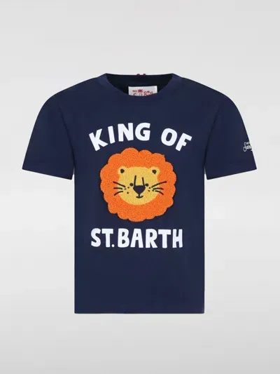 Mc2 Saint Barth T-shirt  Kids Color Blue