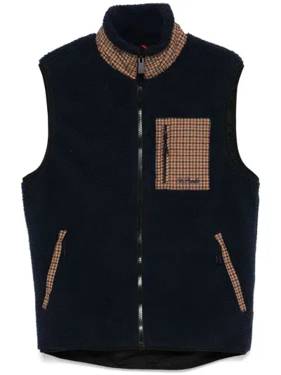 Mc2 Saint Barth Wanaka Gilet In Blue