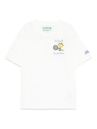 Mc2 Saint Barth Kids' X Peanuts™ Cameron T-shirt In White