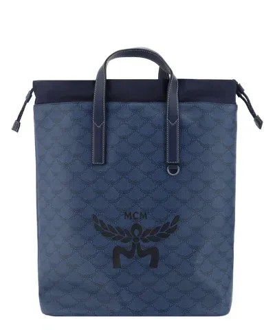 Mcm Himmel Backpack In Blue