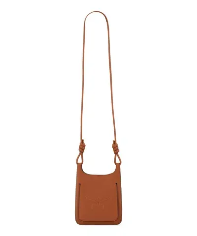 Mcm Himmel Crossbody Bag In Brown