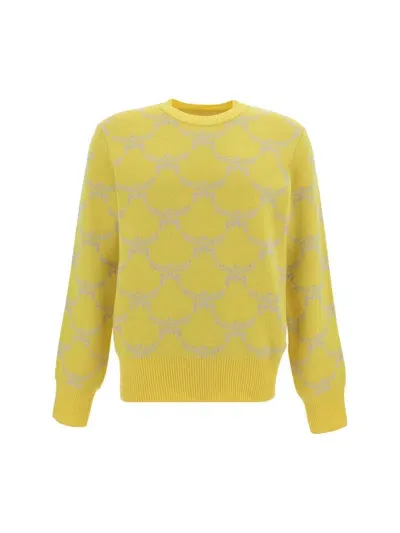 Mcm Sweater In Lemon Gold