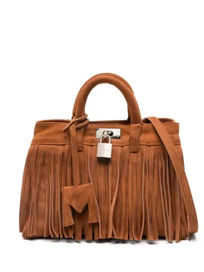 Medea Small Nina Tote Bag In Brown