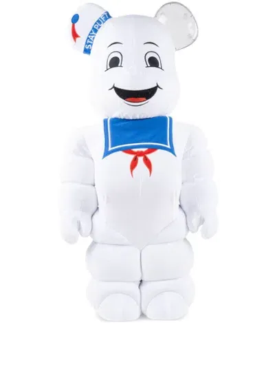 Medicom Toy X Ghostbusters "stay Puft Marshmallow Man Costume" 1000% Figurine In White