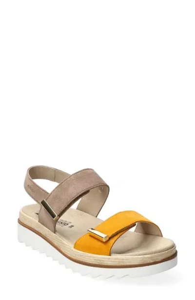 Mephisto Dominica Sandal In Mango/grey