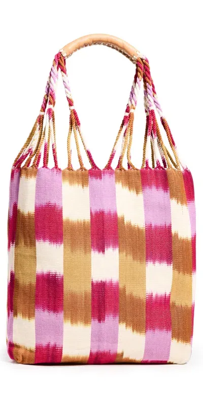 Mercado Global Apolonia Tote Raspberry Paleta