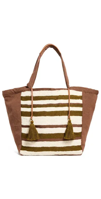 Mercado Global Rosa Tote Forest