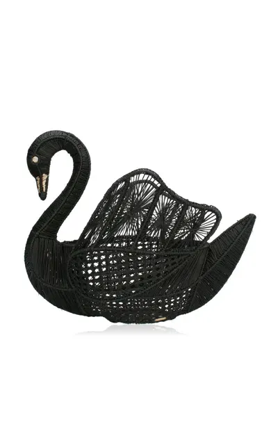 Mercedes Salazar Black Swan Bread Basket