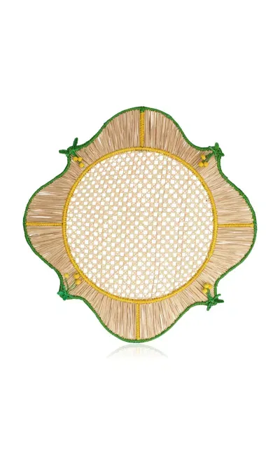 Mercedes Salazar Set-of-two; Lemonade Placemat In Multi