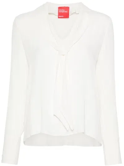 Merci Crepe Blouse In Neutrals