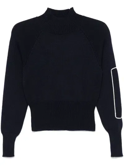 Merci Merino Wool Sweater In Blue