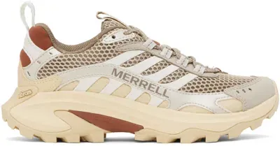 Merrell 1trl Beige Moab Speed 2 Vent 2k 1trl Sneakers In Bracken