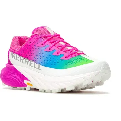 Merrell Agility Peak 5 Trail Sneaker In Pink Multi