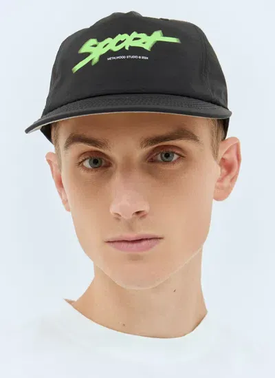 Metalwood Studio Sport Snapback Hat In Black