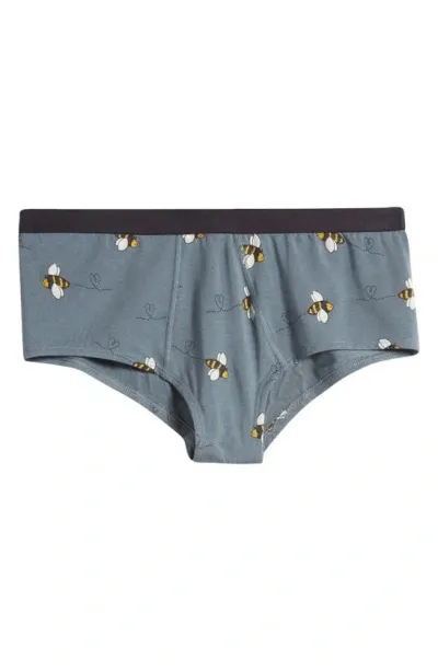 Meundies Cheeky Briefs In Let It Bee