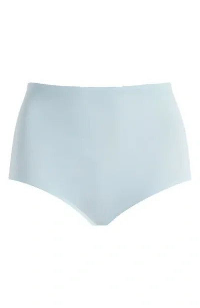 Meundies Dreamseam High Waist Shortie Briefs In Blue Slate