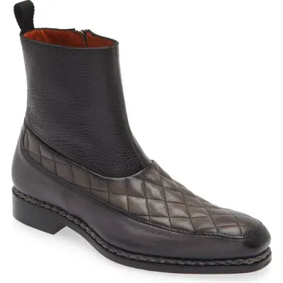 Mezlan Musico Boot In Dark Grey/black