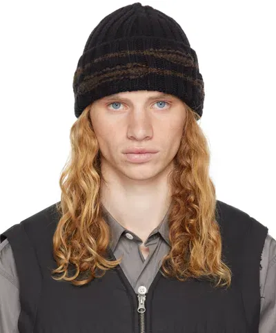 Mfpen Black Court Beanie