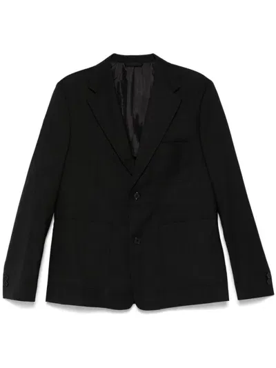 Mfpen Wool Blazer In Black