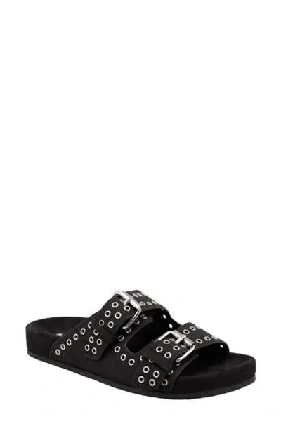 Mia Brooklyn Slide Sandal In Black