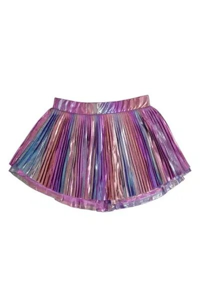 Mia New York Kids' Pleated Skort In Purple