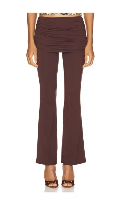 Miaou Alana Pant In Brown