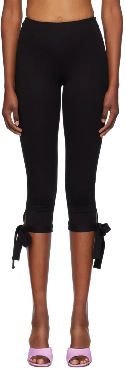 Miaou Black Emma Capri Leggings