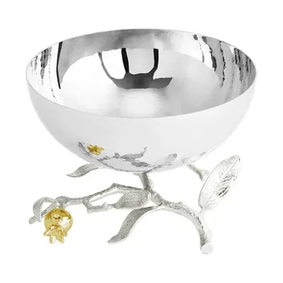 Michael Aram Pomegranate Silver And Gold Small Bowl