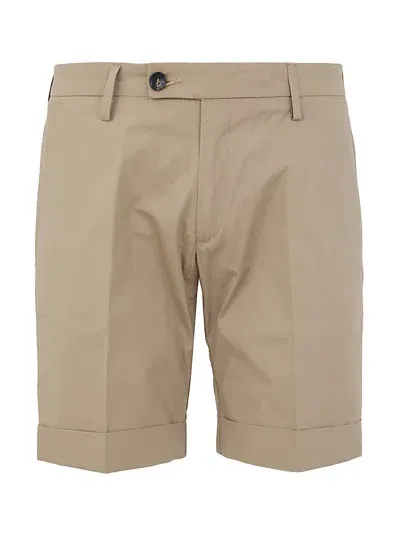 Michael Coal Men Shorts 3953 Cotton In Brown