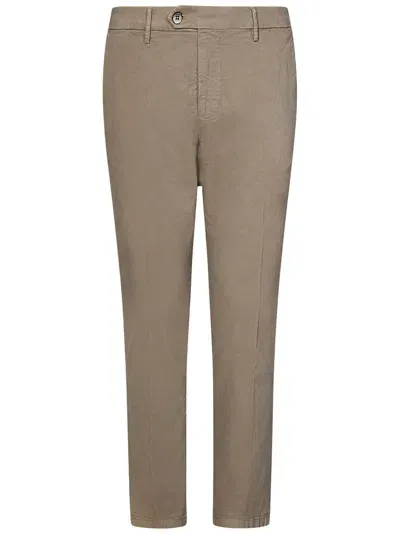 Michael Coal Trousers In Brown