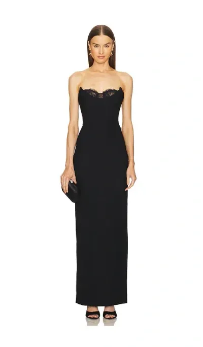 Michael Costello X Revolve Louisa Gown In Black