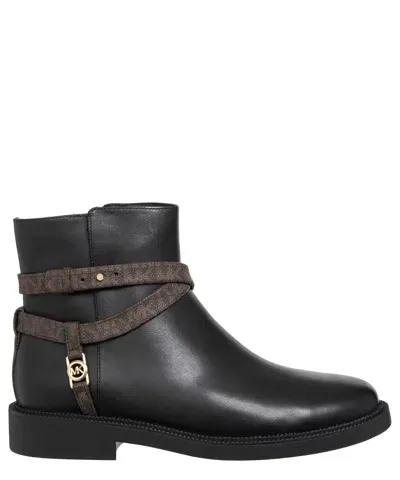 Michael Kors Abigail Ankle Boots In Black