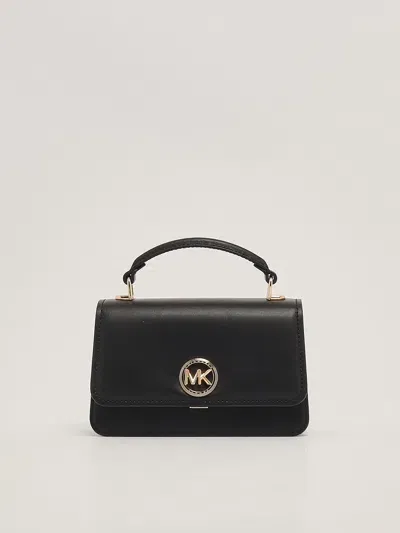 Michael Kors Delancey Tote In Nero