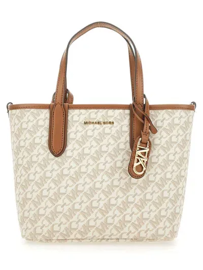 Michael Kors Eliza Tote Bag In Beige