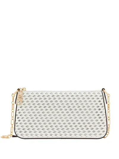 Michael Kors Empire Shouder Bag In White