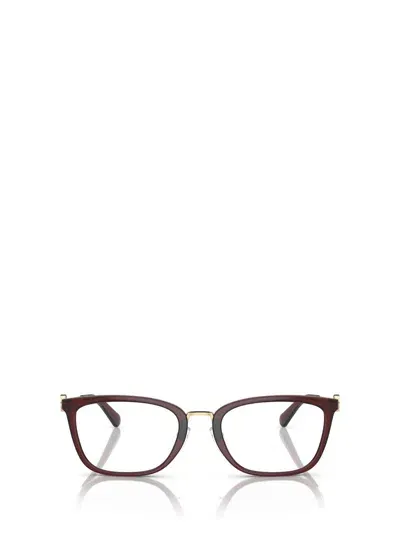 Michael Kors Eyeglasses In Dark Red