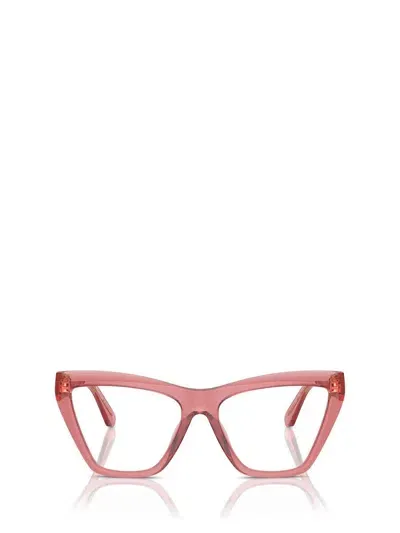 Michael Kors Eyeglasses In Rose Transparent