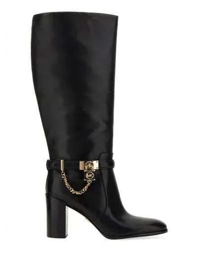 Michael Kors Hamilton Boot In Black