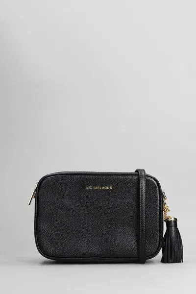 Michael Kors Jet Set Shoulder Bag In Black