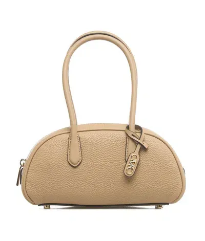 Michael Kors Satchel Shoulder Bag In Beige