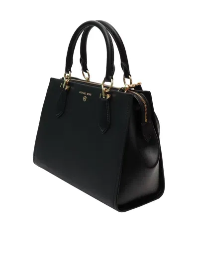 Michael Kors Md Satchel In Black