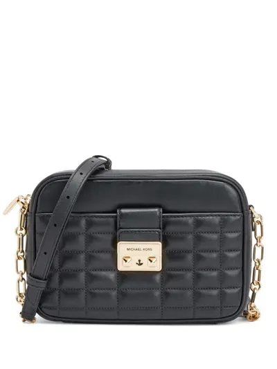 Michael Kors Medium Triibeca Crossbody Bag In Black